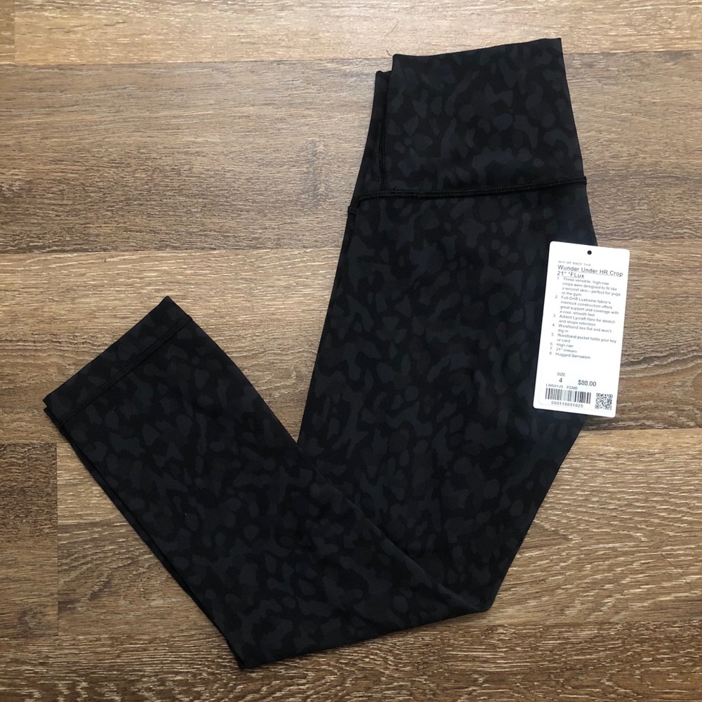 Lululemon Wunder Under 21” Sz 4